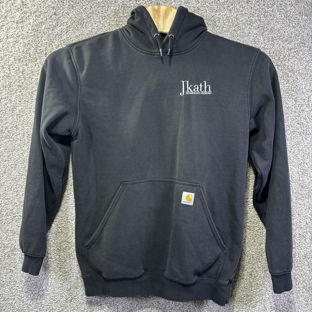 Carhartt Mens Loose Fit Midweight Hoodie Black Workweear K121 BLK Size M